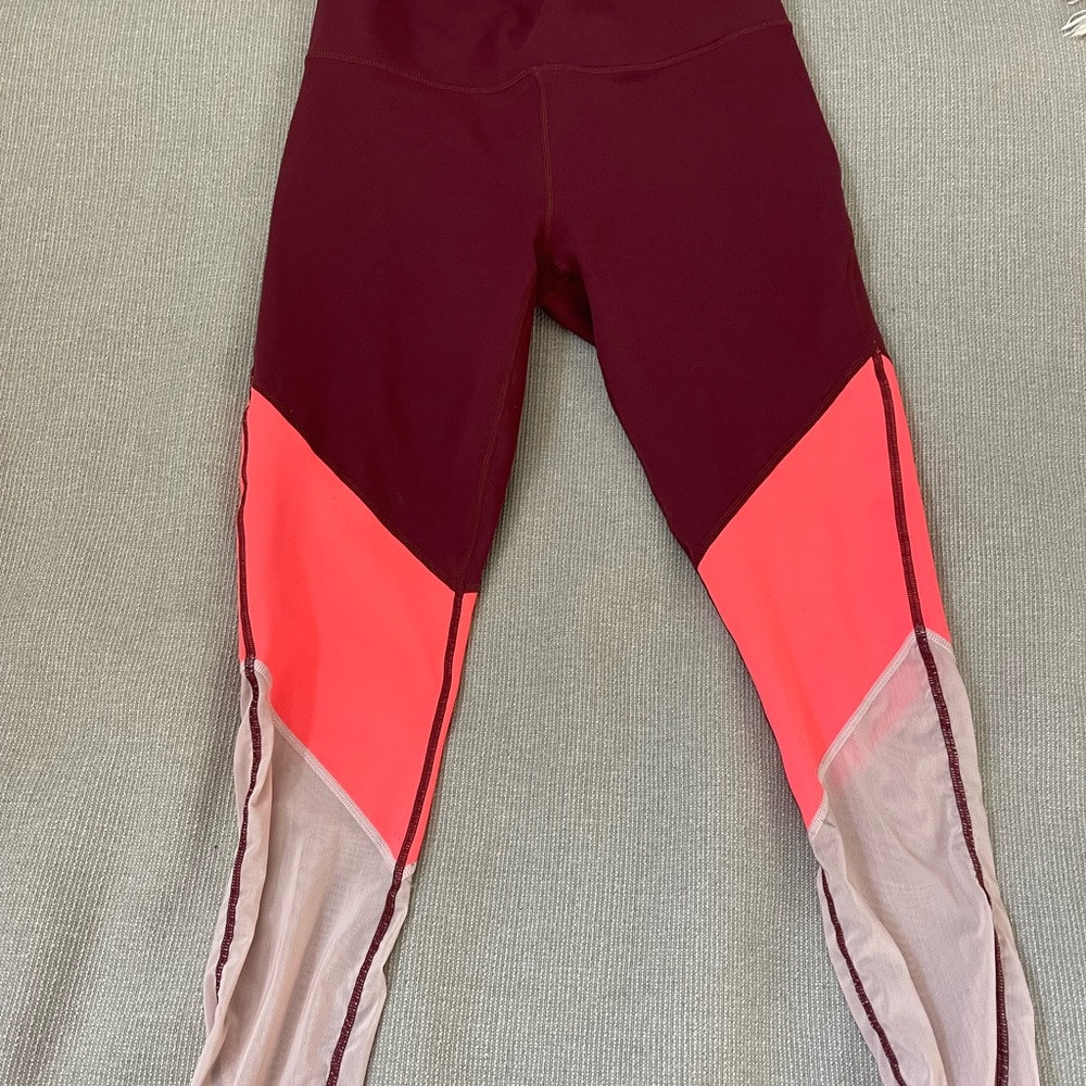 Fabletics multi colored tights